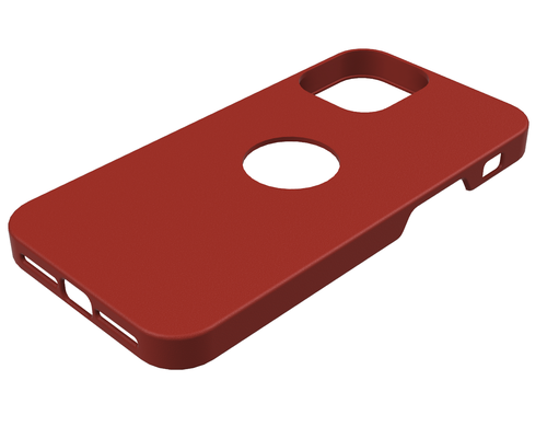 maçã iphone 12 mini caso bainha alfinete 3d print model - Mito3D