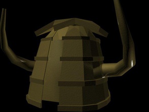 knightmare helmet pinshape program low-poly gameshow british 3d print model - Mito3D