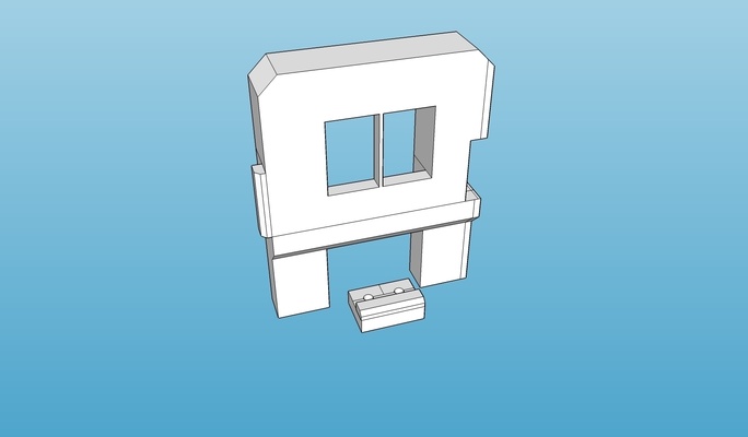 ryobi apater ferramenta 18v alfinete 3d print model - Mito3D