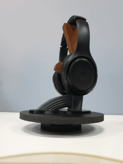 ak47 headphone holder pinshape 3d print model - Mito3D