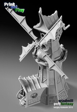 windmill pinshape toy fantasy games toys 3d print model - Mito3D