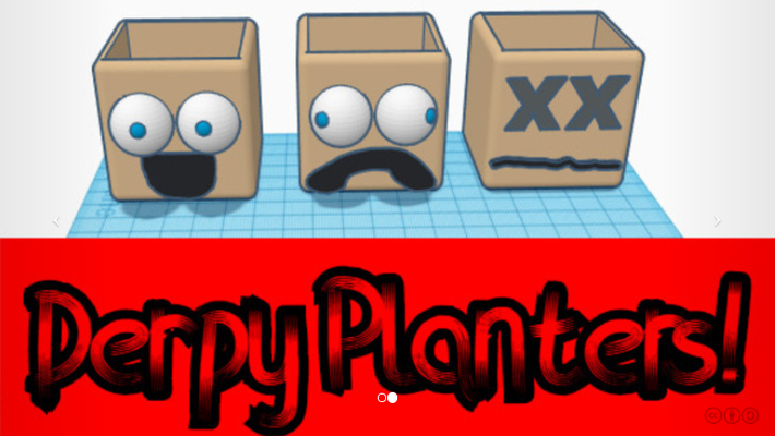 derpy planters pinshape 3d print model - Mito3D