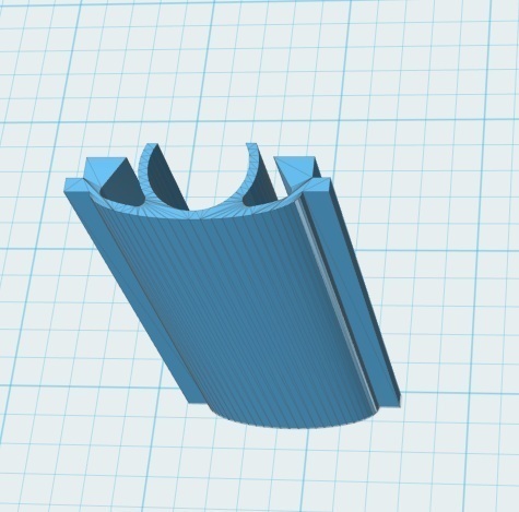 couverture gaine rti bras prophète prêtre 2 forme d'épingle 3D print model - Mito3D