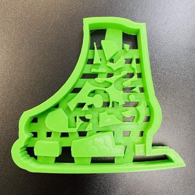 beso galleta cortador forma alfiler kiss and cry 3d print model - Mito3D