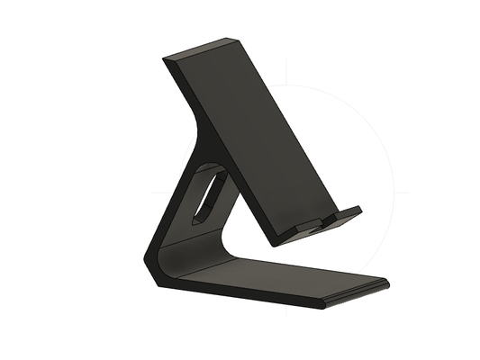phone ficar pé alfinete stand 3d print model - Mito3D