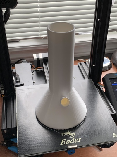 one peice bong pinshape 3d print model - Mito3D