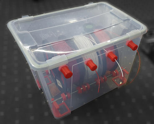 ikea filament boîte sèche forme d'épingle 3d print model - Mito3D