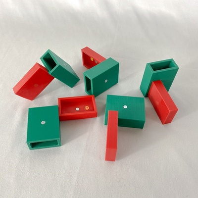 matchbox puzzle pinshape 3d print model - Mito3D
