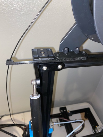 filament spool mount holder screws pinshape 3dmodels 3d print model - Mito3D