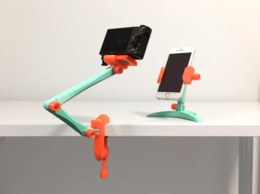 phone suporte alfinete holder 3d print model - Mito3D