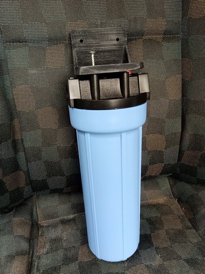 water filter holder pinshape 3d print model - Mito3D