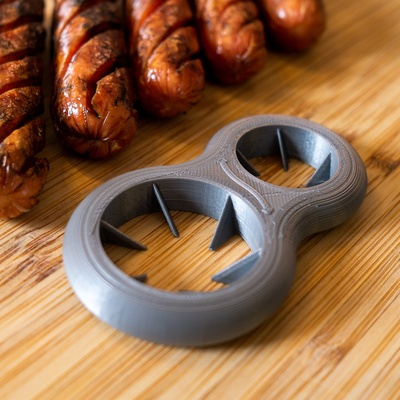 heiß hund cutter pinshape grill 3d print model - Mito3D