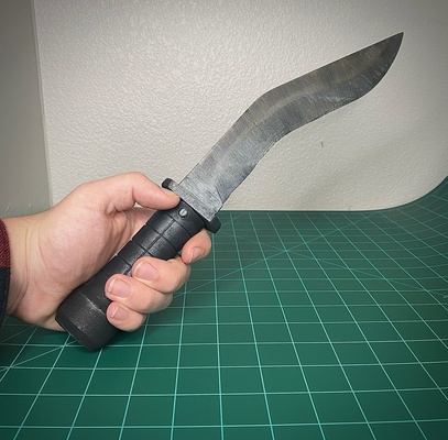 alone raggiungere emile coltello forma spillo 3d print model - Mito3D