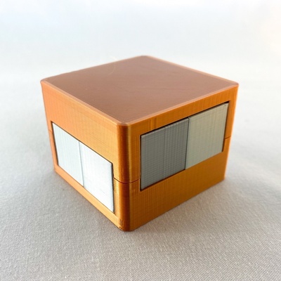 magie tiroirs puzzle forme d'épingle 3d print model - Mito3D