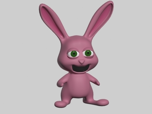 bunny pinshape 3D print model - Mito3D