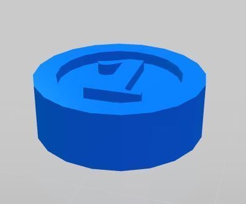 piones du jeu diez tolva forma alfiler dix chute 3d print model - Mito3D
