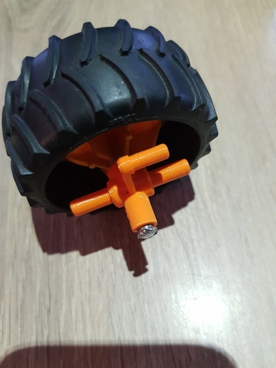bruder oruga forma alfiler 3d print model - Mito3D