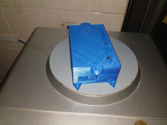 caja fuente forma spillo arduino 3d print model - Mito3D