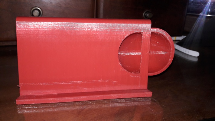 porta celulaire forme d'épingle 3d print model - Mito3D