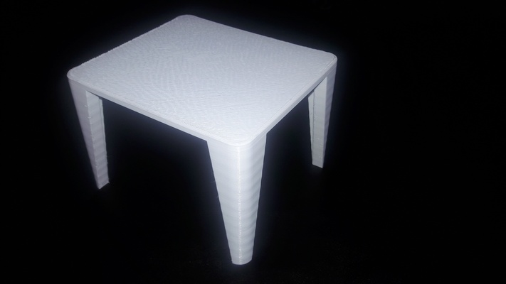 mesa y silla pinshape 3d print model - Mito3D