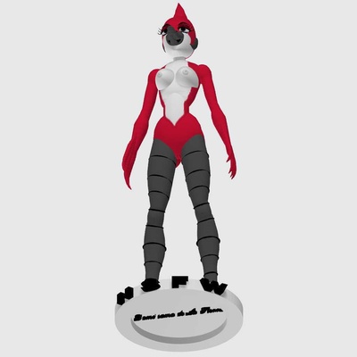 regular margaret despido alfinete 3d print model - Mito3D