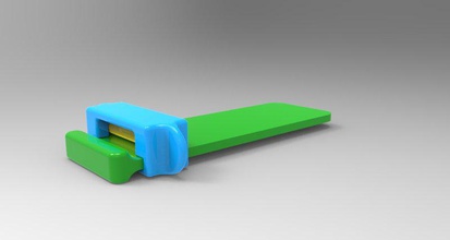 pasta dentes sqyeezer pinshape espremedor 3d print model - Mito3D