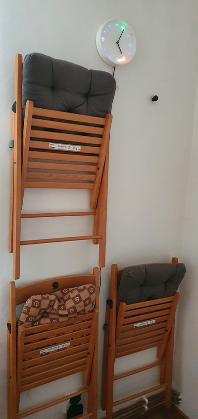 mur crochet ikea terje chaise forme d'épingle 3d print model - Mito3D