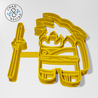 arasında us goku ejderha top kurabiye kesici iğne şekli 3d print model - Mito3D