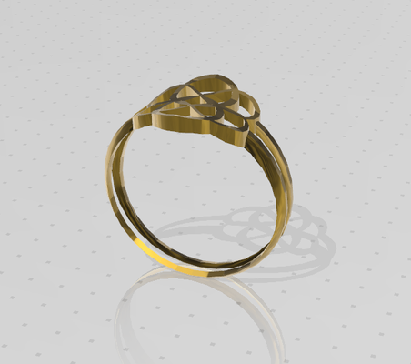 anel alfinete 3d print model - Mito3D