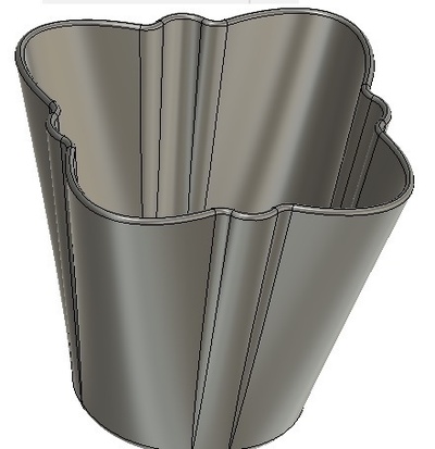 finsternis vase pinshape 3d print model - Mito3D