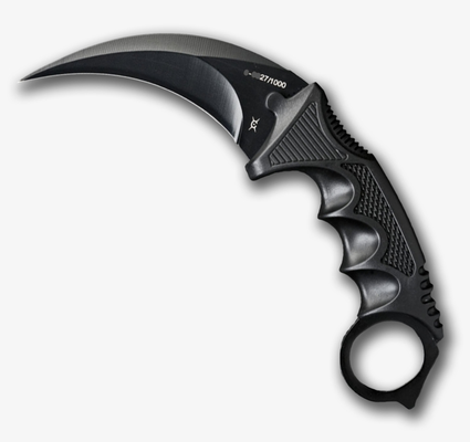 karambit knife pinshape weapon 3d print model - Mito3D