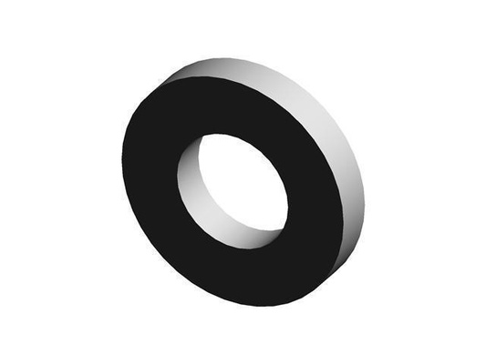justificatif anneaux forme d'épingle bague 3d print model - Mito3D