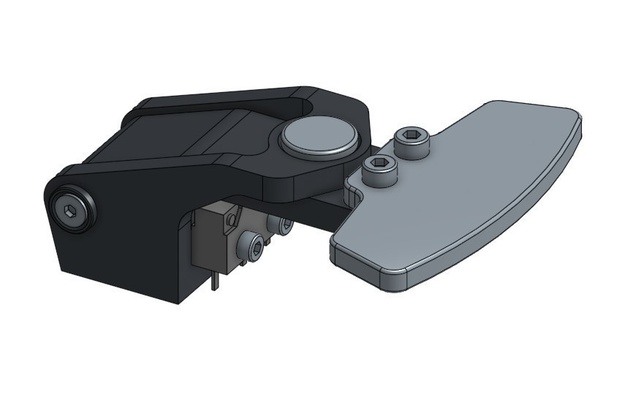 obvia ms01 universal magnetic shifter pinshape simracing 3d print model - Mito3D