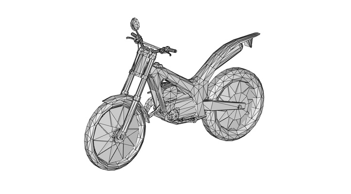 fahrrad pinshape 3d 3d print model - Mito3D