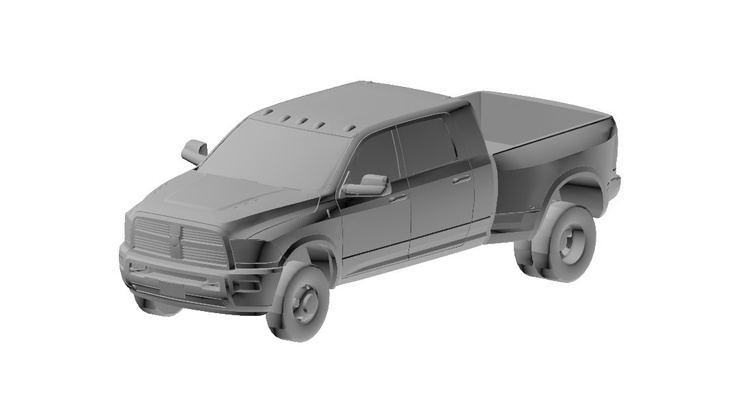 car concept- ram pinshape 3d 3d print model - Mito3D
