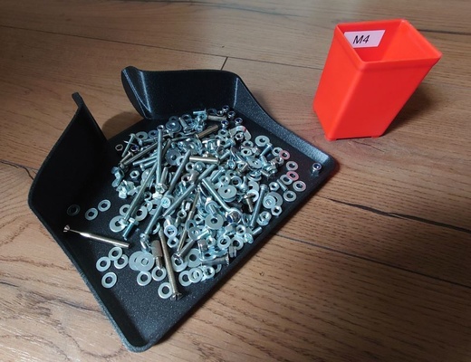 surtido caja rápido buscar bandeja forma alfiler assortment box 3d print model - Mito3D