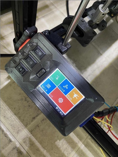 lcd box pinshape 3d printer 3d print model - Mito3D