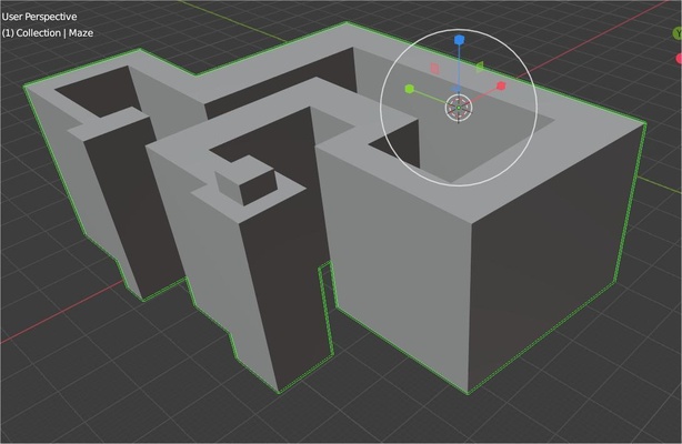 labirinto forma spillo 3d print model - Mito3D