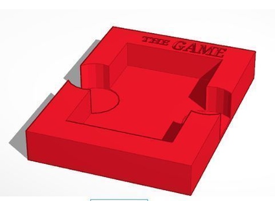 game inlay pinshape boardgames 3d print model - Mito3D
