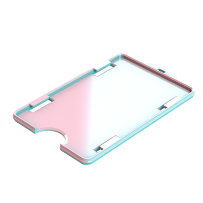 badge holder lanyard v2 pinshape 3d print model - Mito3D