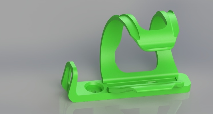 yük şişe kulp destek iğne şekli mountin bike 3d print model - Mito3D