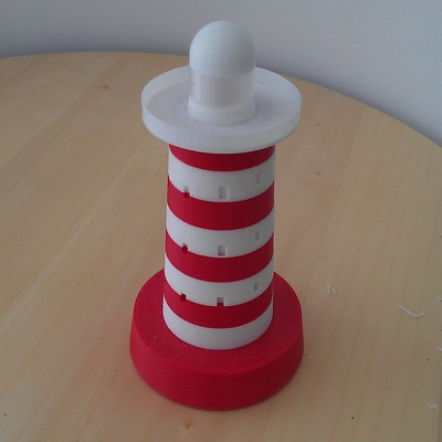 lighthouse pinshape 3d print model - Mito3D