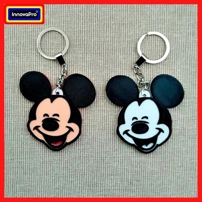 2 4 mickey mouse keychain pinshape 3d print model - Mito3D