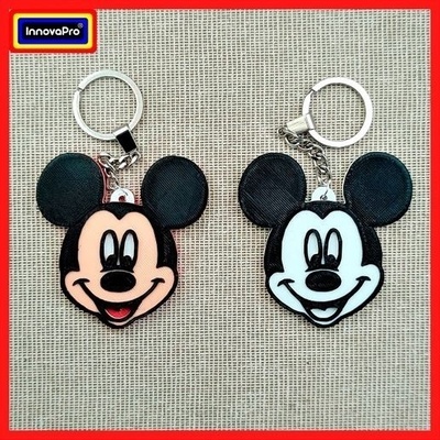 1 4 mickey mouse keychain pinshape 3d print model - Mito3D