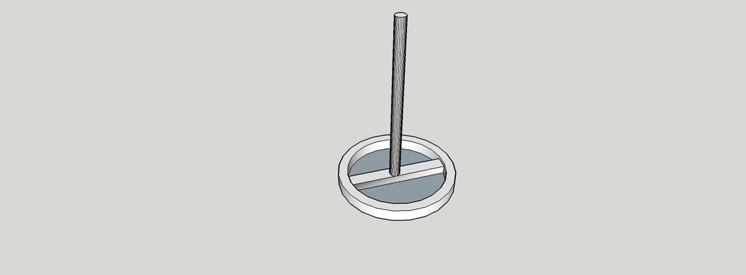servilletero verticale forma spillo kers 3d print model - Mito3D