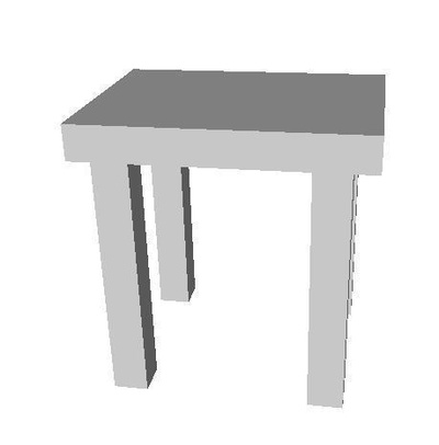 mesa forma spillo 3d print model - Mito3D