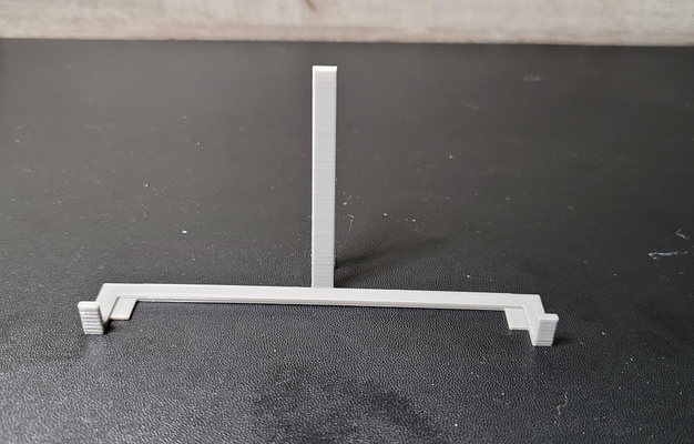 minimalist phone stand pinshape 3d print model - Mito3D