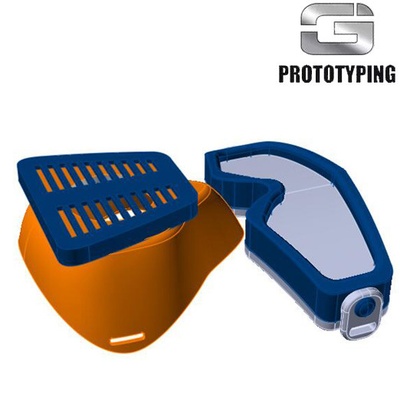 viso mask 1 forma spillo 3dprinting model 3d print model - Mito3D