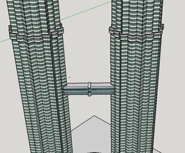 petronas towers pinshape seetheworld 3d print model - Mito3D