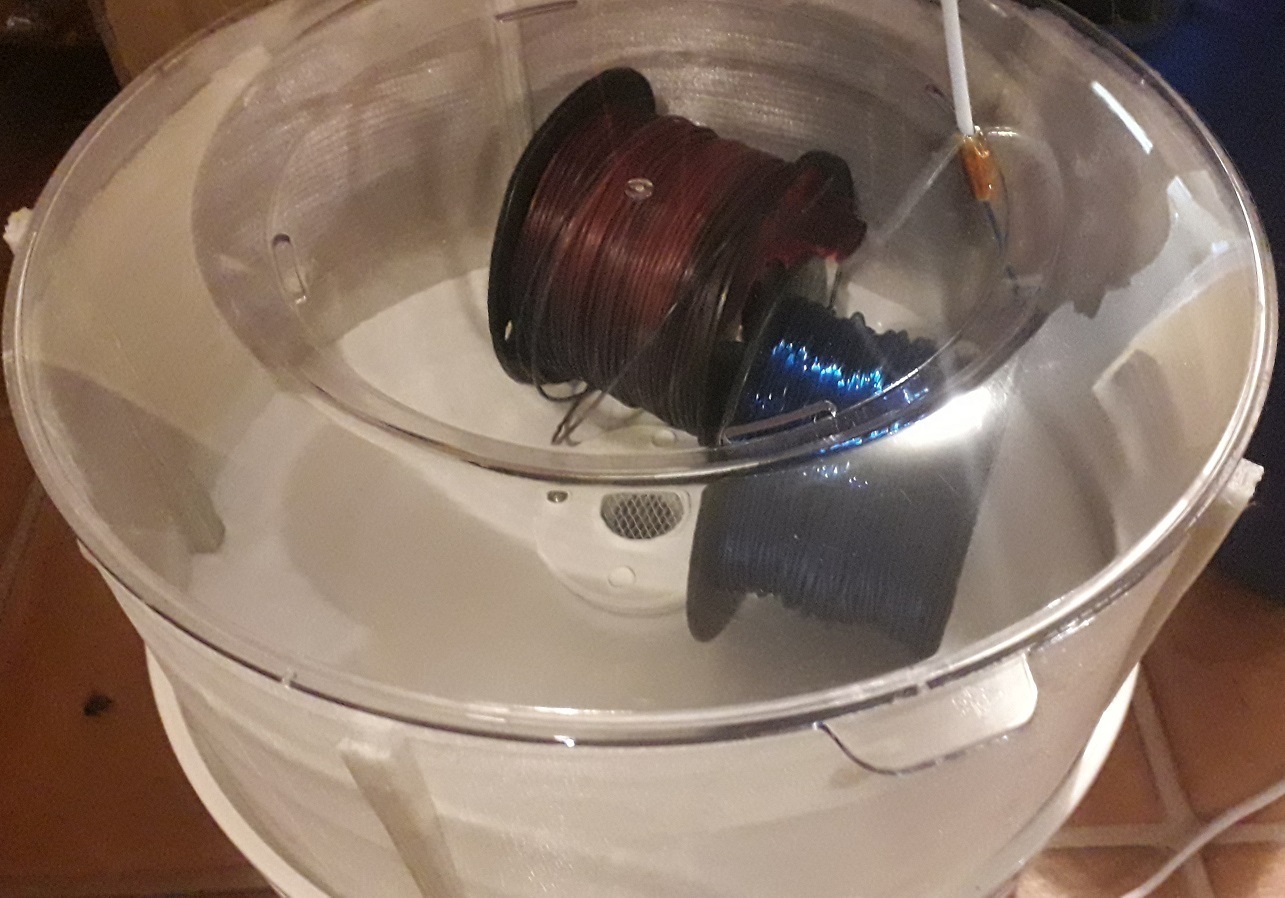 riser tubo anko cibo disidratatore forma spillo filament dryer 3D print model - Mito3D